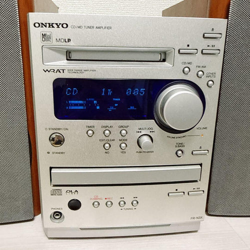 Onkyo Cd Md Cassette Deck 2654 Cd/Md Fr-N3X