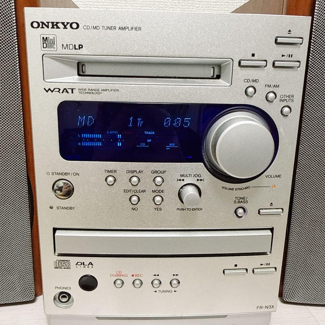 Onkyo Cd Md Cassette Deck 2654 Cd/Md Fr-N3X
