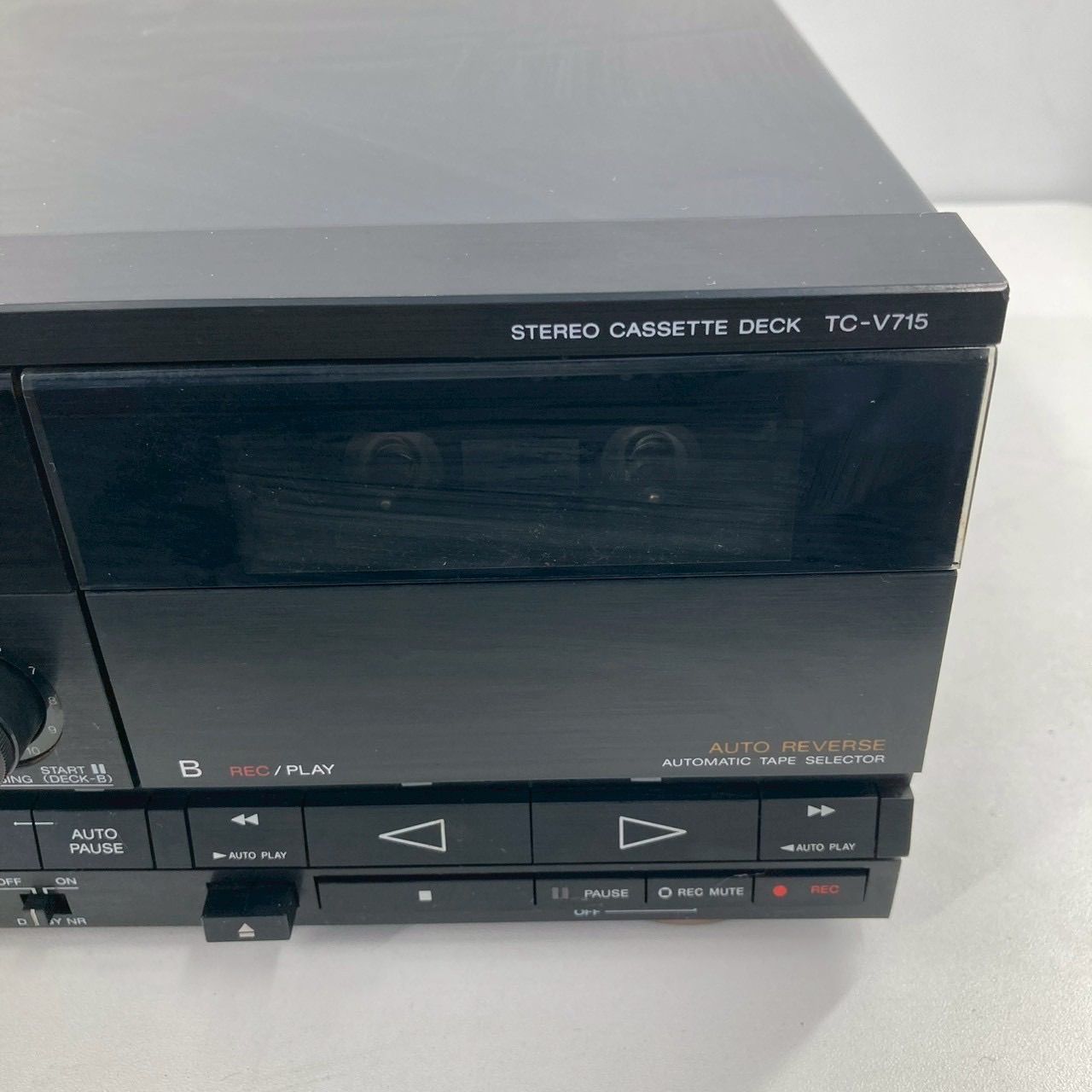 Sony Cd Md Cassette Deck Tc-V715