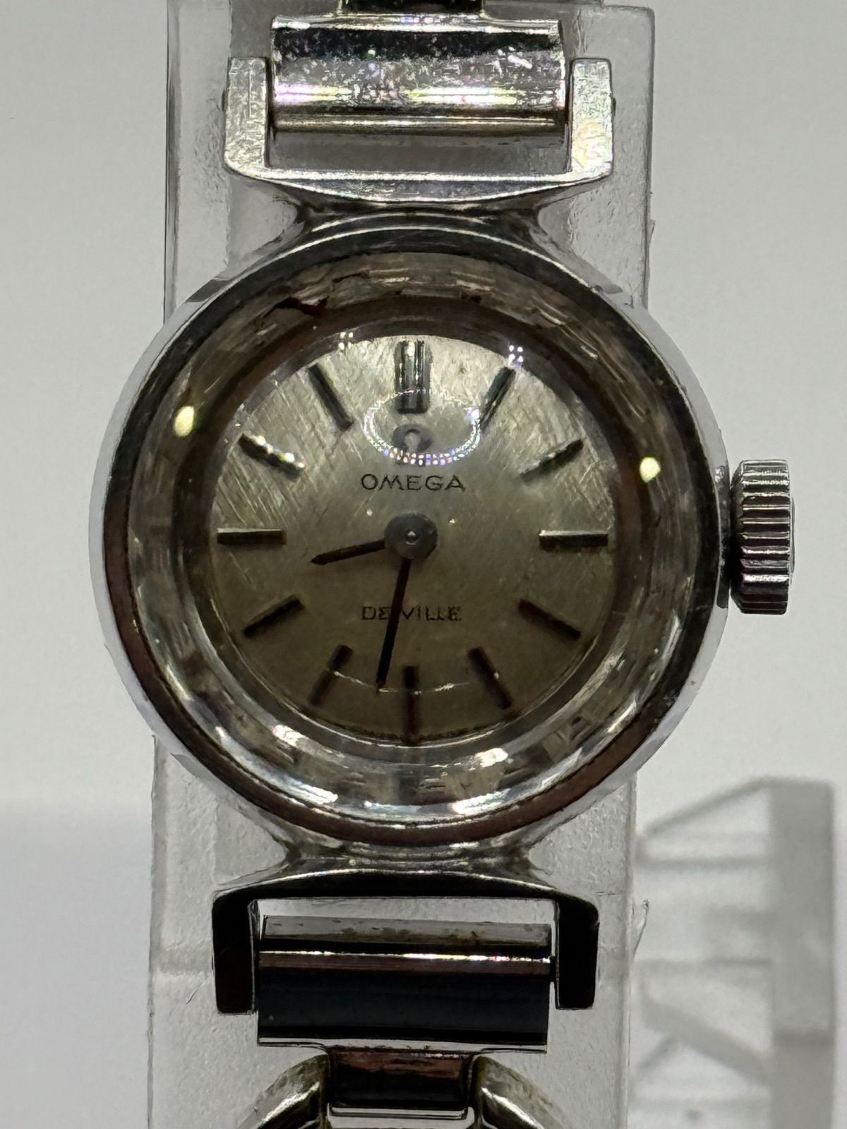 Omega Hand -Wound Clock De Ville