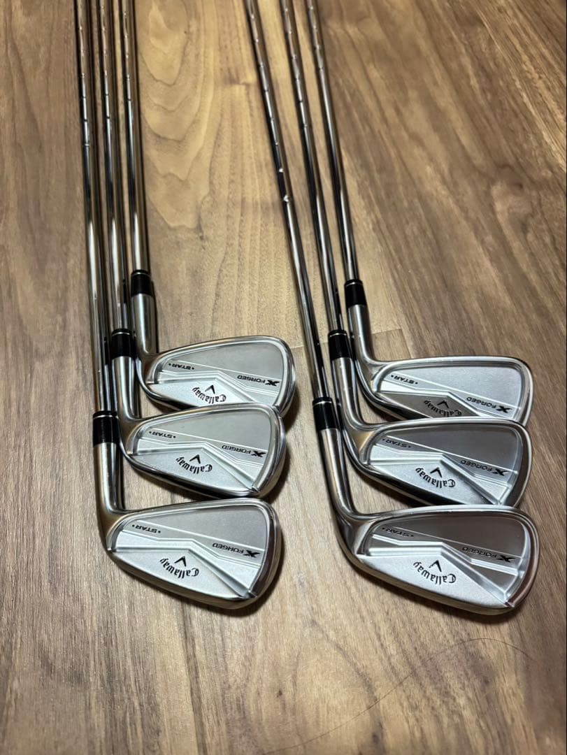 Iron Set Callaway X Forged Star 2024 6