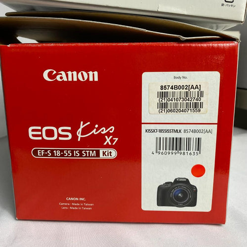 Canon Digital Slr Eos Kiss X7