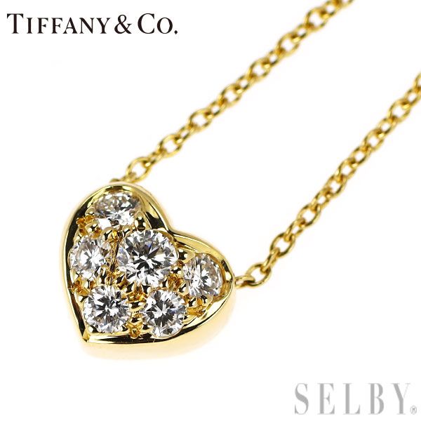 Tiffany Necklace K18Yg