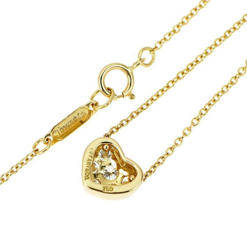 Tiffany Necklace K18Yg