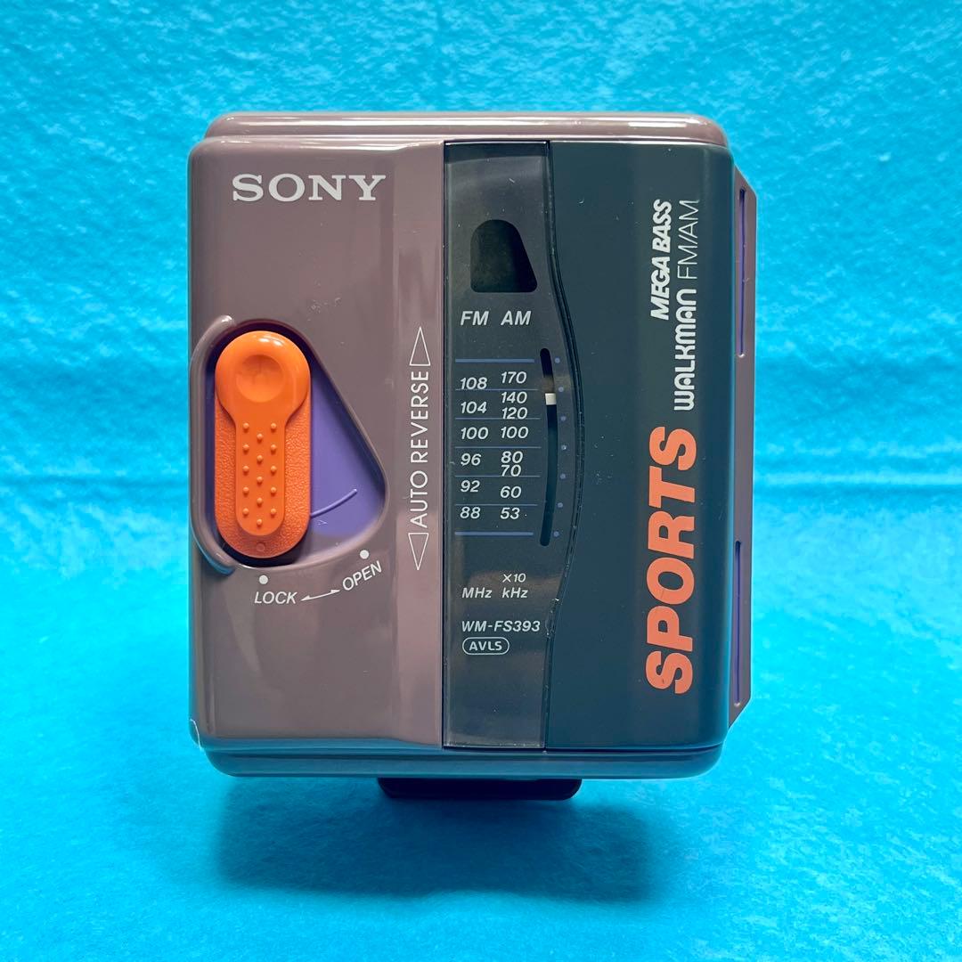 Sony Cassette Players Sports Walkman Wm-Fs393