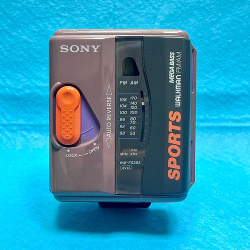 Sony Cassette Players Sports Walkman Wm-Fs393