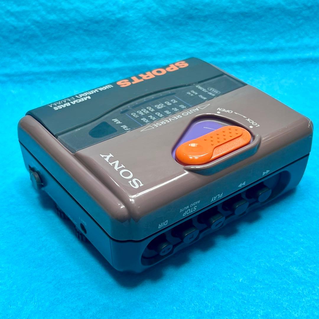 Sony Cassette Players Sports Walkman Wm-Fs393