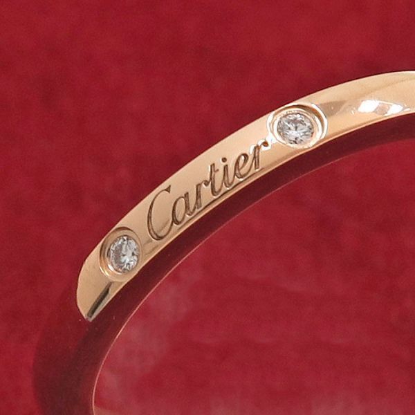 Cartier Ring 3P#49( 8.5 A