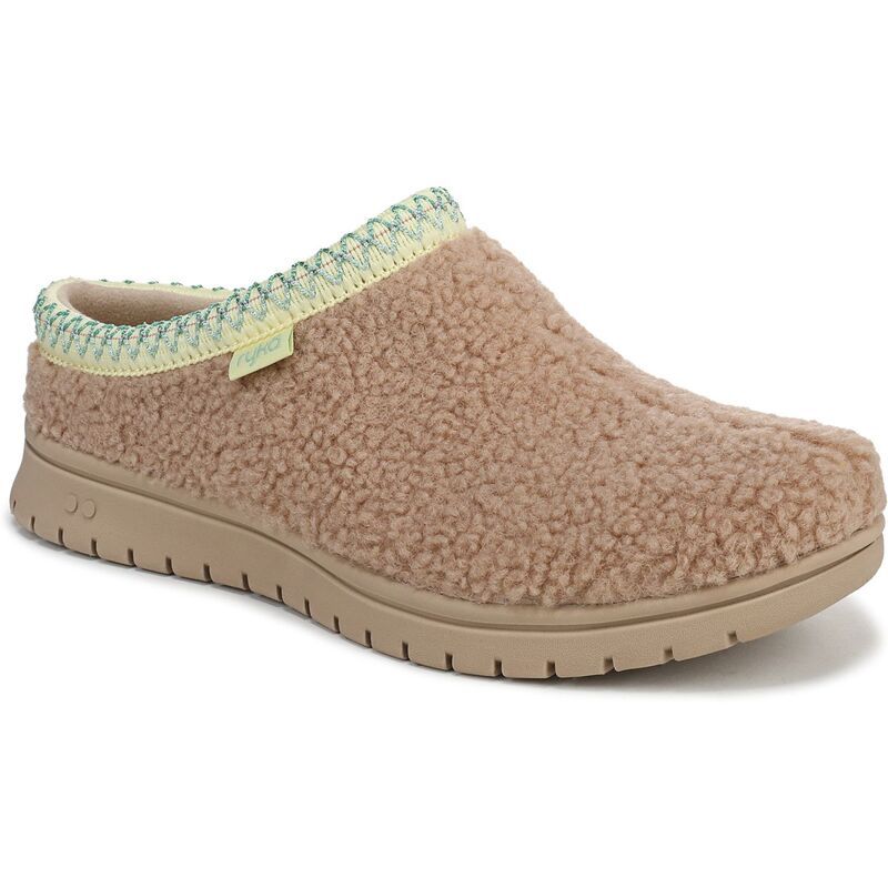Sandals Ryka Stellar Cozy Womens Mules Latte Brown