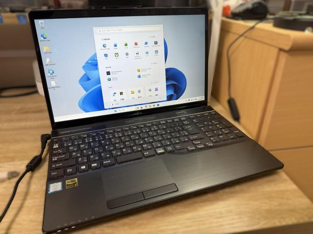 Fujitsu Windows Laptops 8 I7 16Gb Ssd+Hdd Office