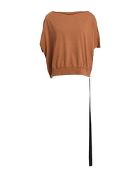 Short Sleeve (T -Shirt) Drkshdw By Rick Owens Brown