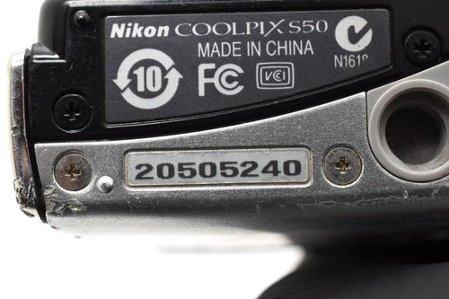 Nikon Compact Digital Cameras Coolpix S50 #2049