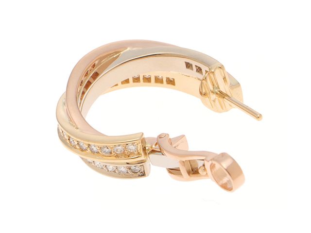 Cartier Earrings (For Both Ears) /3 /19.8G 433