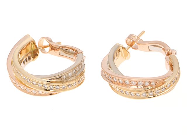 Cartier Earrings (For Both Ears) /3 /19.8G 433