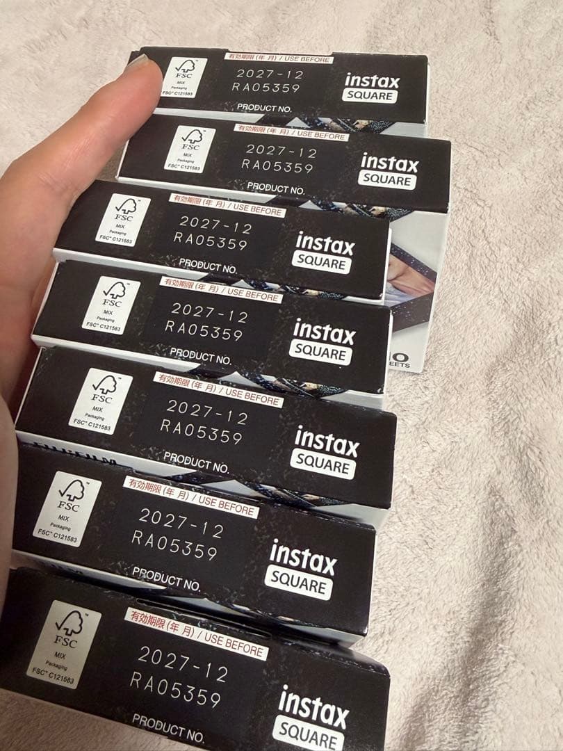 Fujifilm Instant Film Instax Square 10 *7