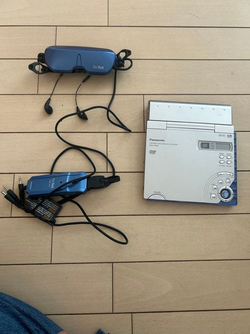 Portable Md Players Panasonic Dvd-Pv40 Olympus Eye-Trek