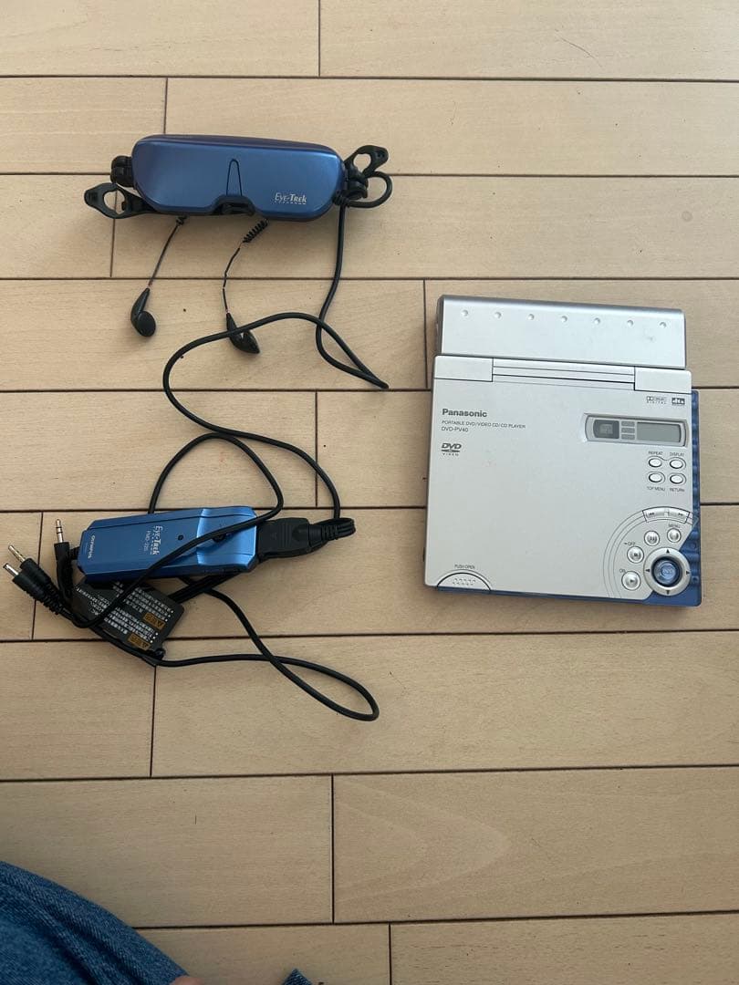 Portable Md Players Panasonic Dvd-Pv40 Olympus Eye-Trek