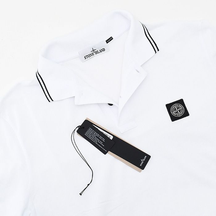 Stone Island Polo Shirt 220005 Compass 2200010 S0018 0317Snscp