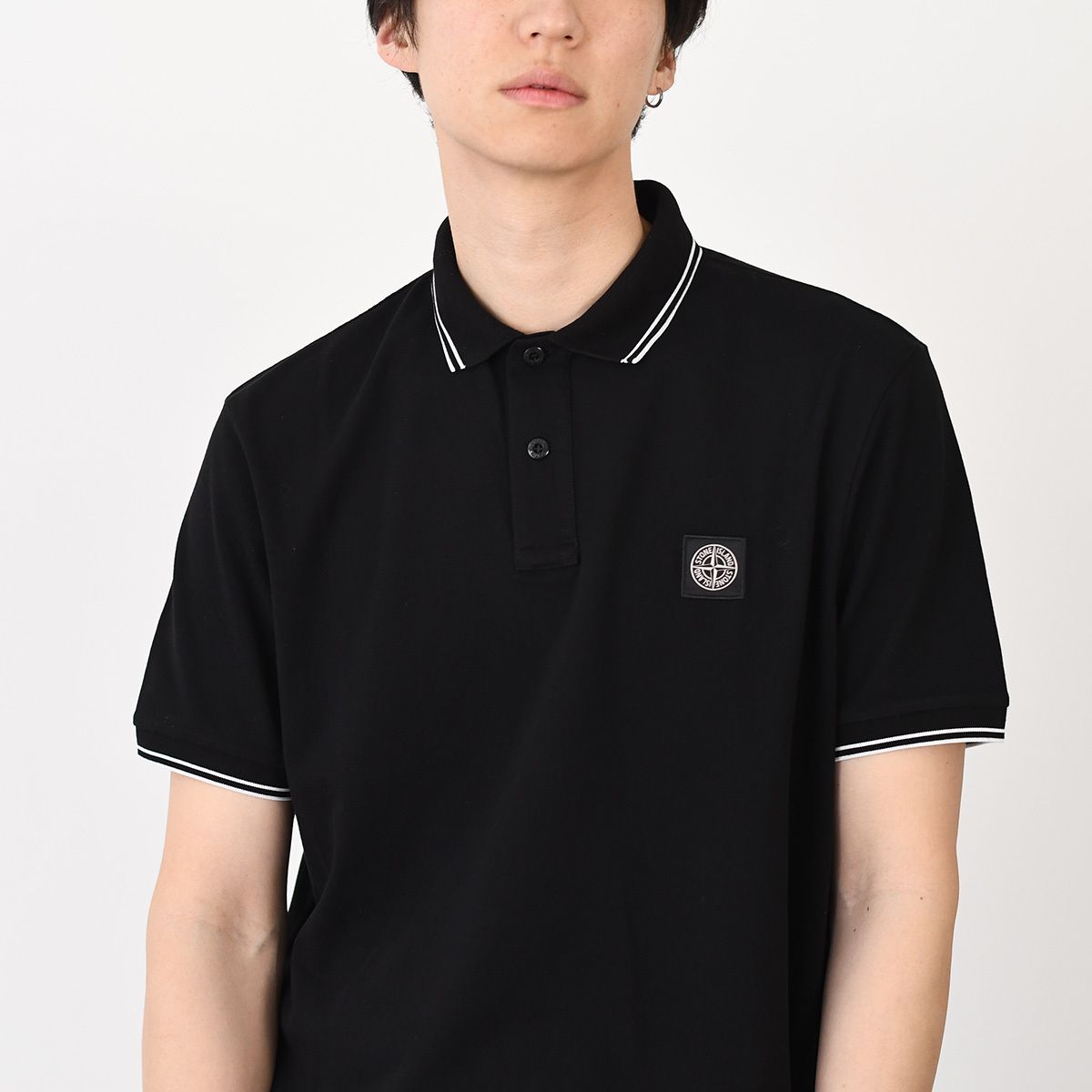 Stone Island Polo Shirt 220005 Compass 2200010 S0018 0317Snscp