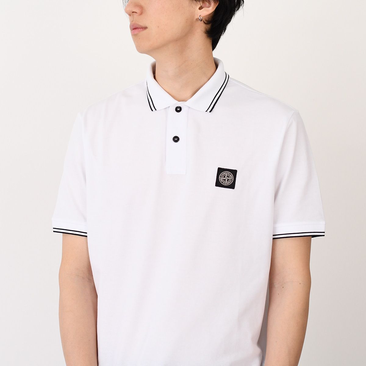 Stone Island Polo Shirt 220005 Compass 2200010 S0018 0317Snscp