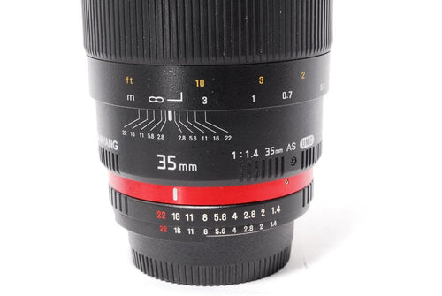 Samyang Zoom Lenses F1.4 F