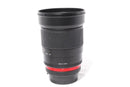 Samyang Zoom Lenses F1.4 F