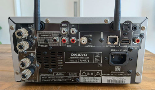 Onkyo Mini Component Systems Cr-N775 (S) Cd