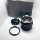 Voigtlander Lens (Single Focus) Nokton Classic F1.4 Mc Black