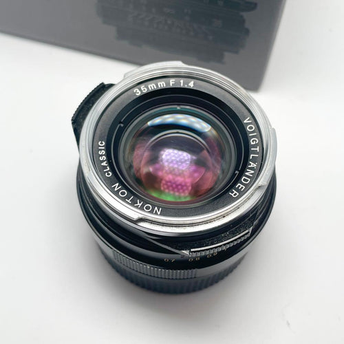 Voigtlander Lens (Single Focus) Nokton Classic F1.4 Mc Black
