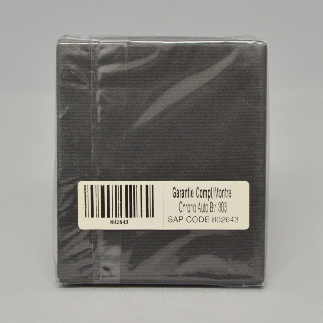 Bvlgari Others Bv303 Chrono Auto Bvl 303 Warranty Manual