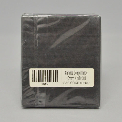 Bvlgari Others Bv303 Chrono Auto Bvl 303 Warranty Manual