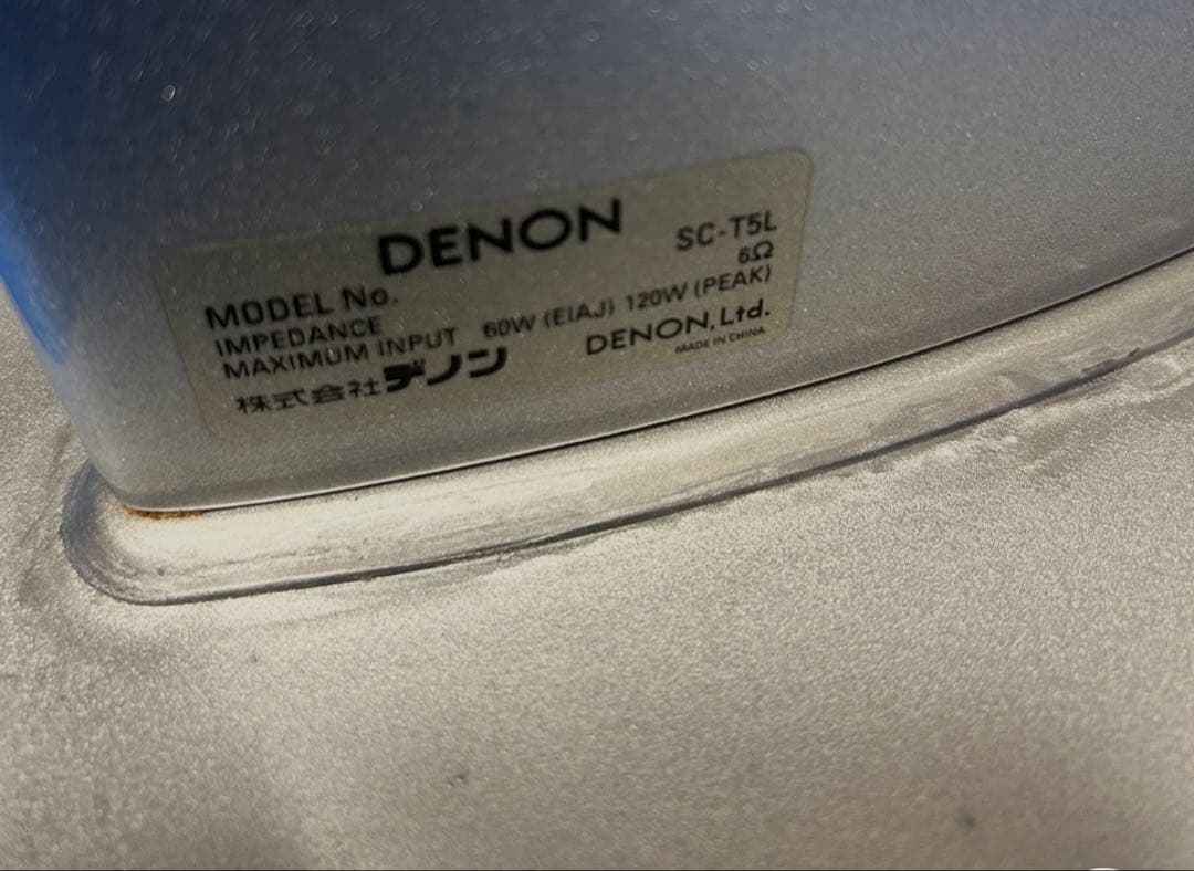 Denon Speakers Sc-T5L C5L S