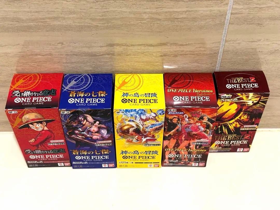 Bandai One Piece Card Game 5 Box