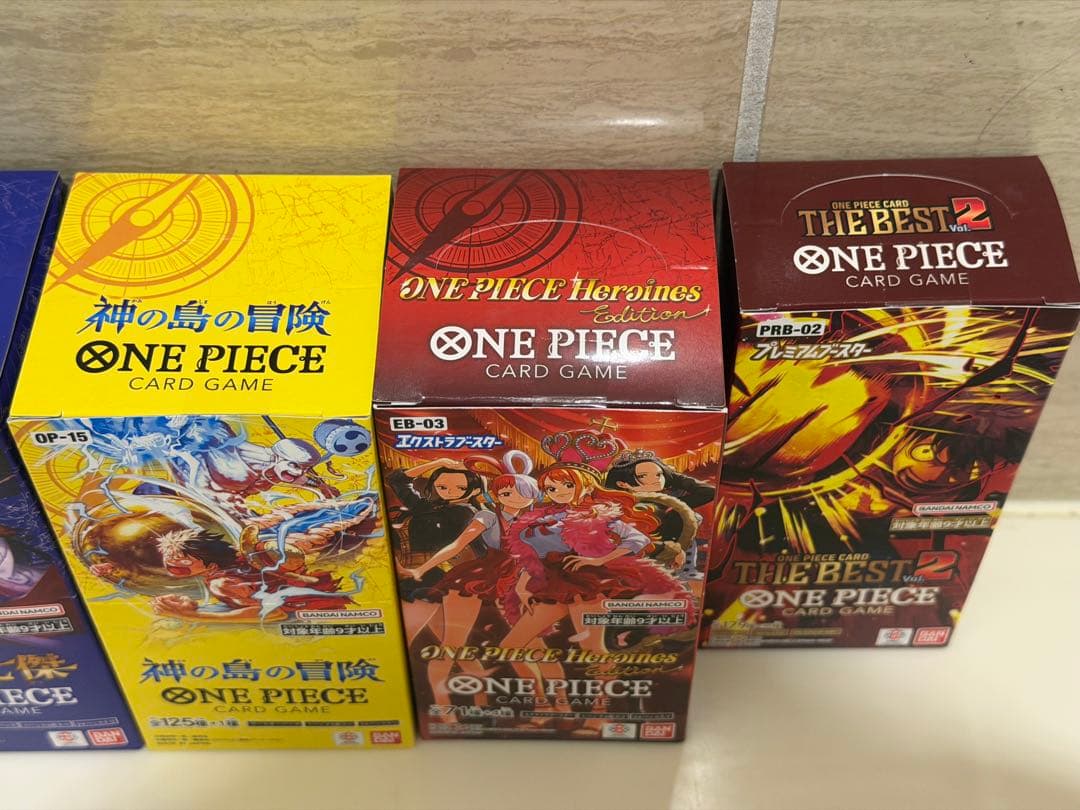 Bandai One Piece Card Game 5 Box