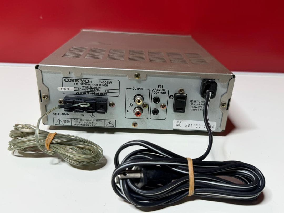Radio Tuners Onkyo Fm /Am T-405W