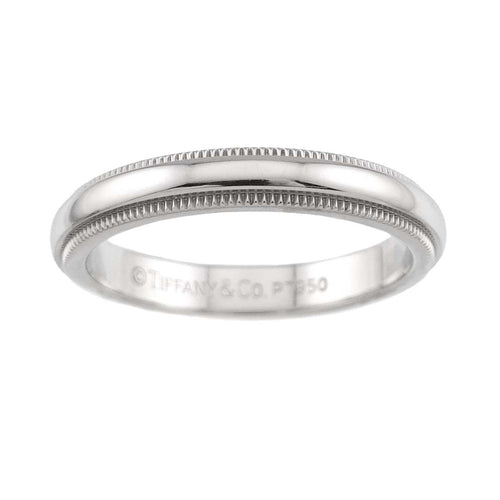 Tiffany Ring Tiffany&Co. 10.5 Pt Milgrain 90328146