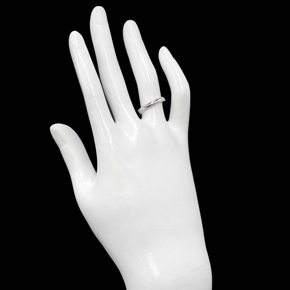 Tiffany Ring Tiffany&Co. 10.5 Pt Milgrain 90328146