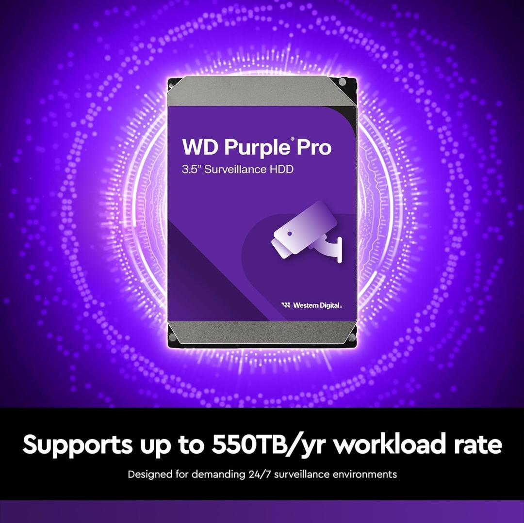 Western Digital Hdd Hard Disk Drives Wd Purple Pro 26Tb
