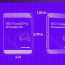 Western Digital Hdd Hard Disk Drives Wd Purple Pro 26Tb