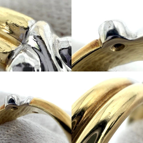 Tiffany Ring Au750 18 Yg Wg Tiffany&Co. K18 11.5 6.5G
