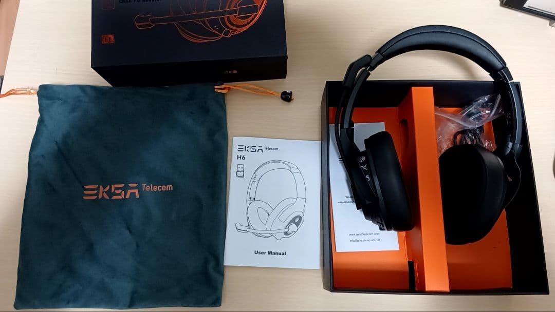 Wireless Headset Eksa H6 Bluetooth Usb