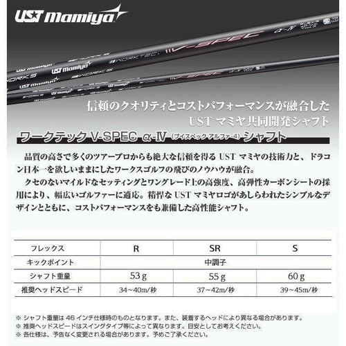 Works Golf Driver Fire 10 Ust Vspec