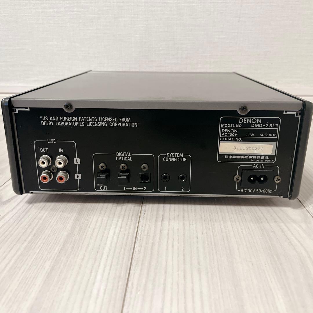 Denon Cd, Md Cassette Decks Dmd-7.5Lii Ok