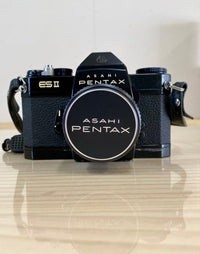 Slr Cameras (Film) Asahi Pentax Es Ii Smc Takumar F1.8