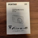 Pentax Compact Digital Cameras Optio Rs1500