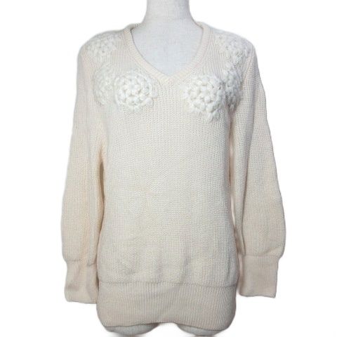 Leilian Knit Sweater Corsini&Proti Collection 23Aw V 9 M /X