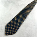 Fendi Ties A Tie Zucca Ff Logo Silk Black