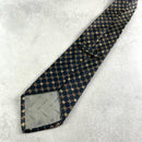 Fendi Ties A Tie Zucca Ff Logo Silk Black