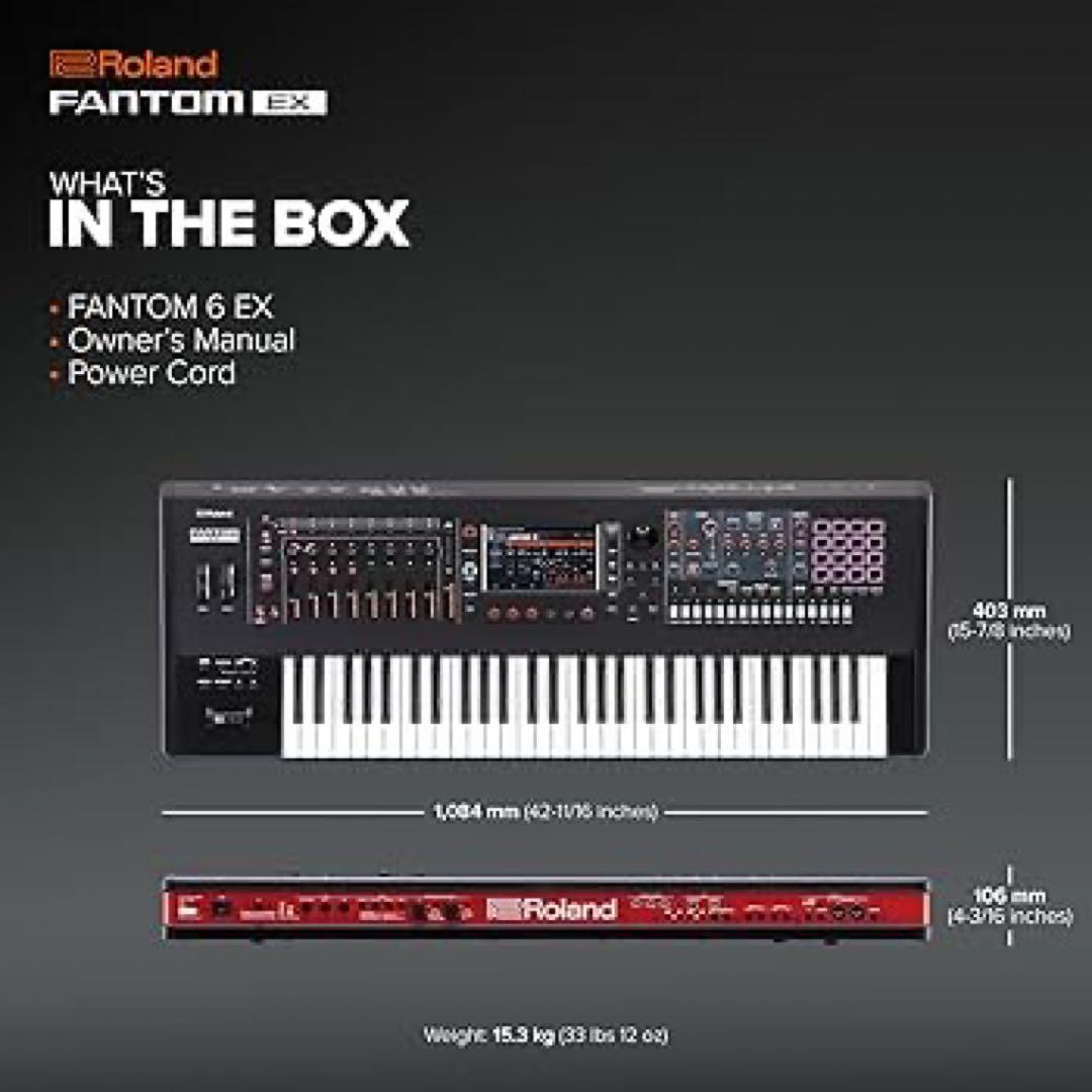Roland Analog Synthesizer Fantom-6Ex