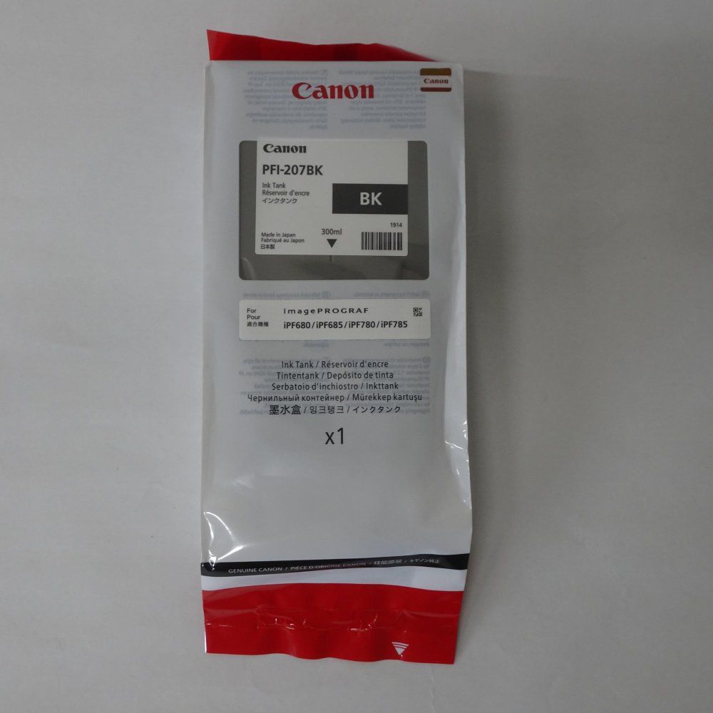 Ink Cartridge/Refilled Pfi-207Bk